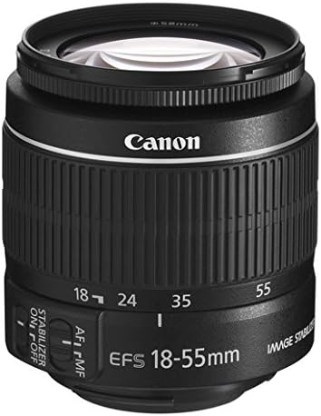 Canon EOS Rebel T7 DSLR Camera with EF-S 18-55mm F3.5-5.6 is II Lens Bundle