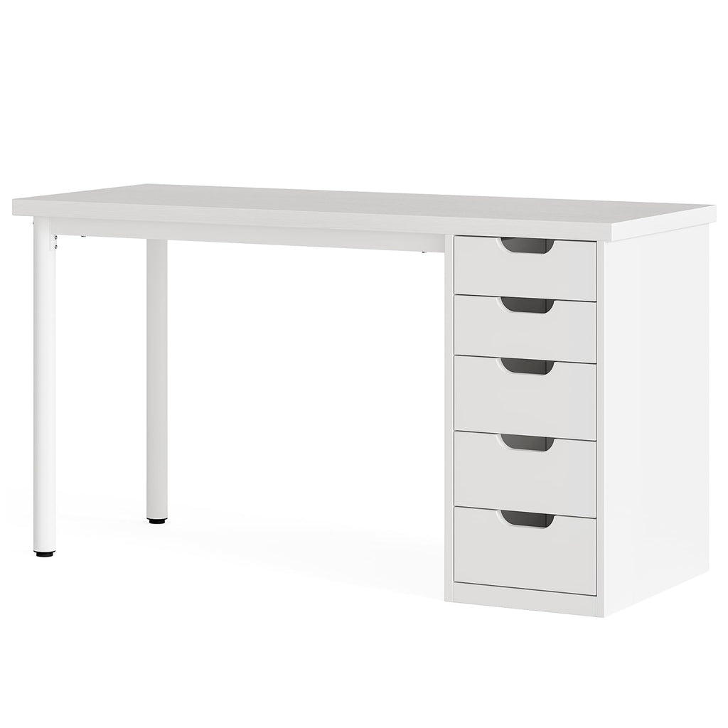 LITTLE TREE 47-Inch Five-Drawer Student Desk