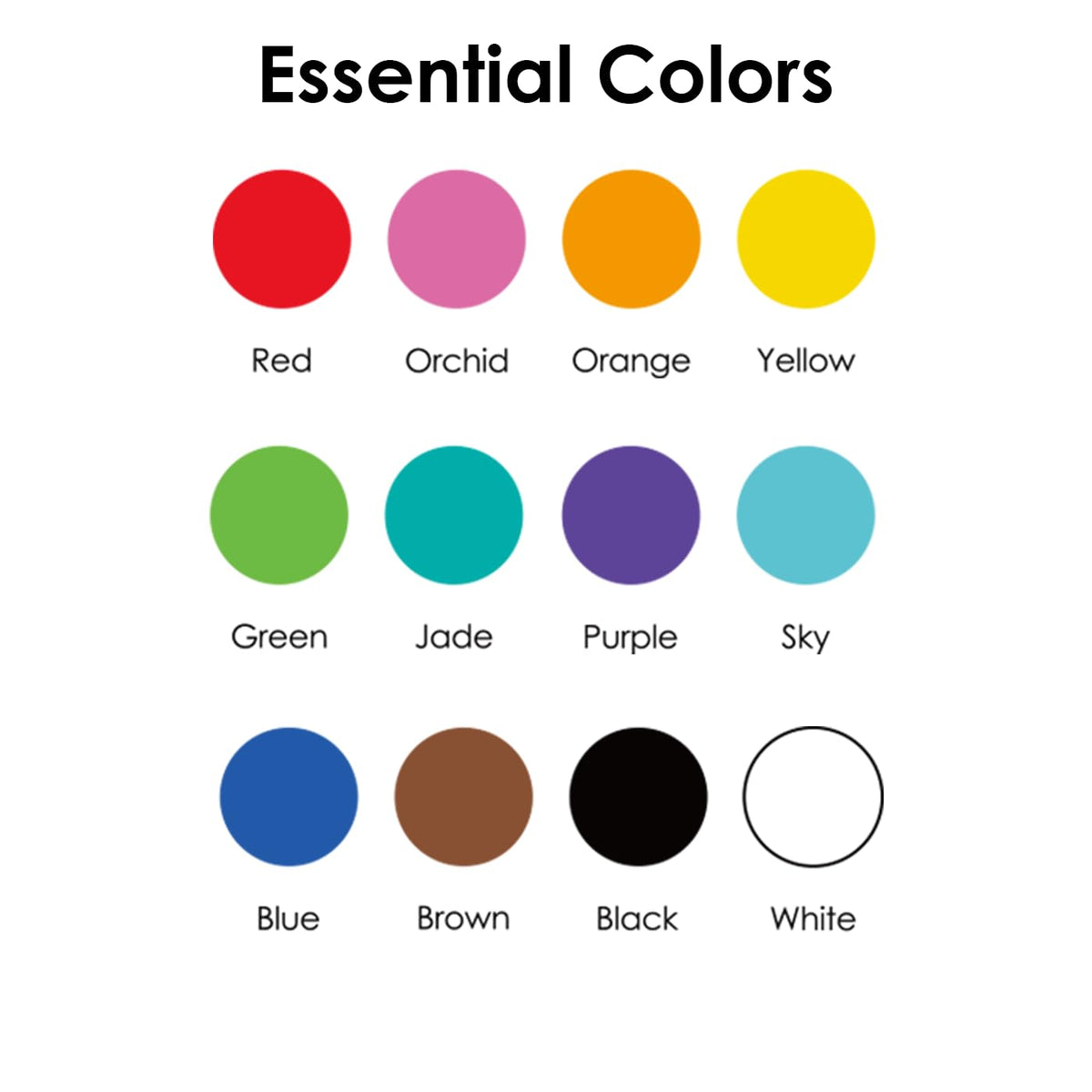 Grabie Acrylic Gel Pens Coloring Kit with Book, Pack of 12 Ocean Colors