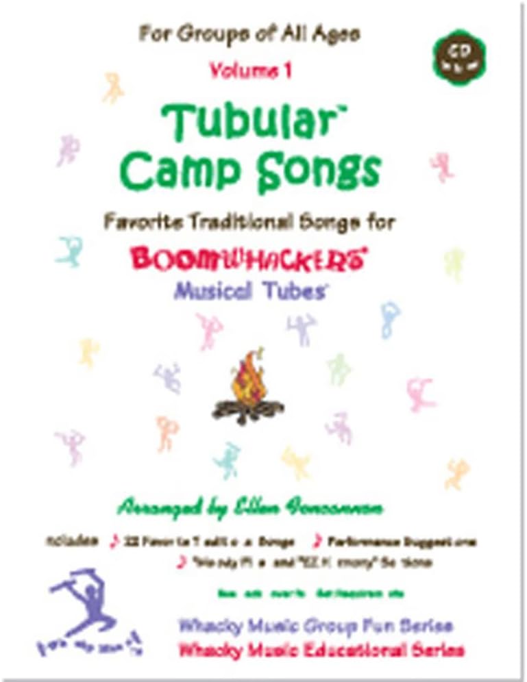 Boomwhackers - Tubular Camp Songs - Book W/CD