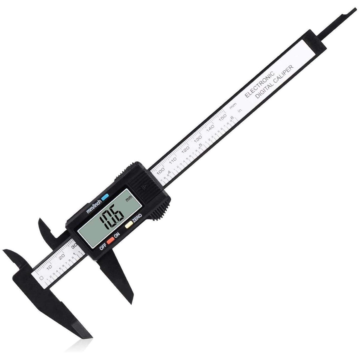 Digital Caliper, Adoric Calipers 0-6 Inch, Inch/mm Conversion, Large LCD