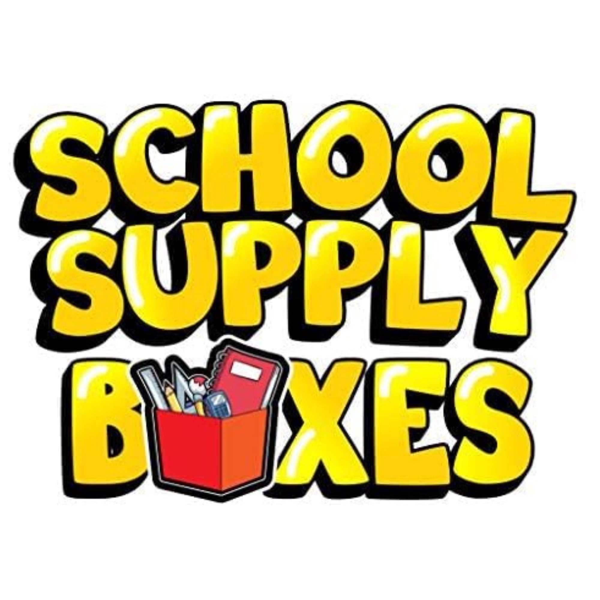 School Supply Boxes | Elementary School Bundle (78 Piece) | House Bran