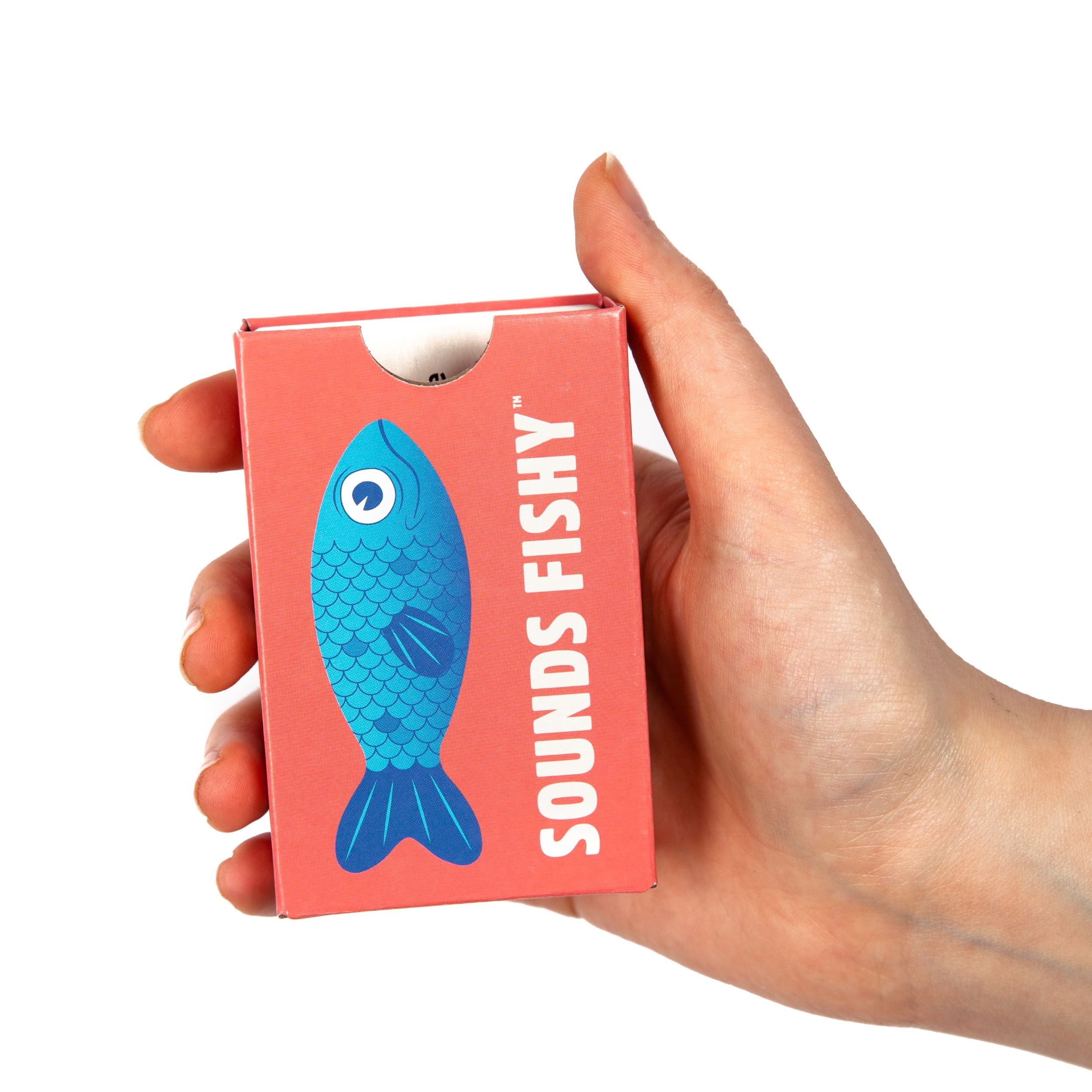 Big Potato Games Sounds Fishy Family Board Game, Hilarious Bluffing Ga
