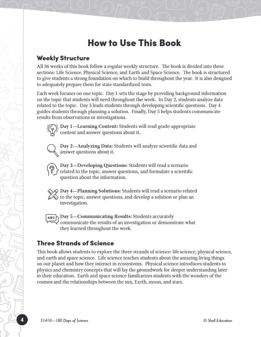 180 Days™: Practice Workbooks for Fourth Grade: Reading 2nd Edition,