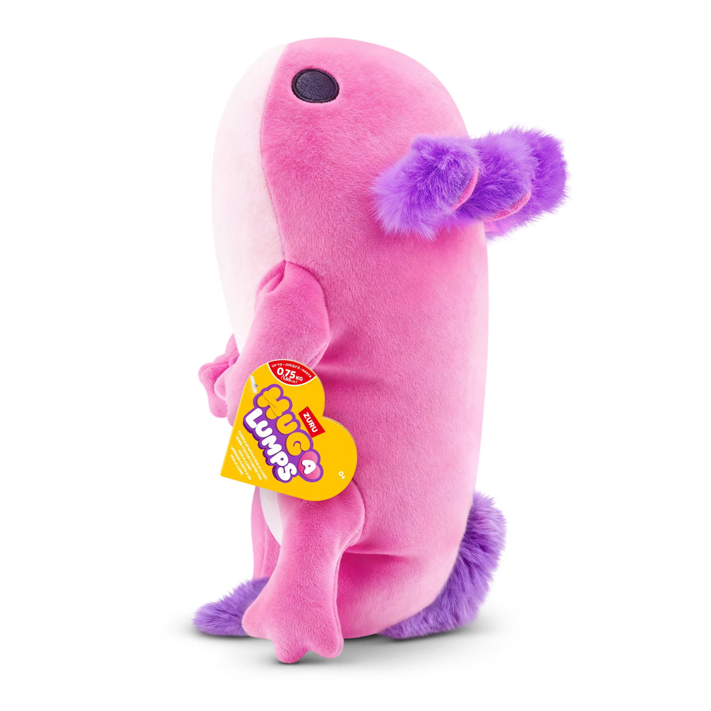 Hug a Lumps Ally the Axolotl by ZURU - Small 1.65lbs Cuddly Weighted P