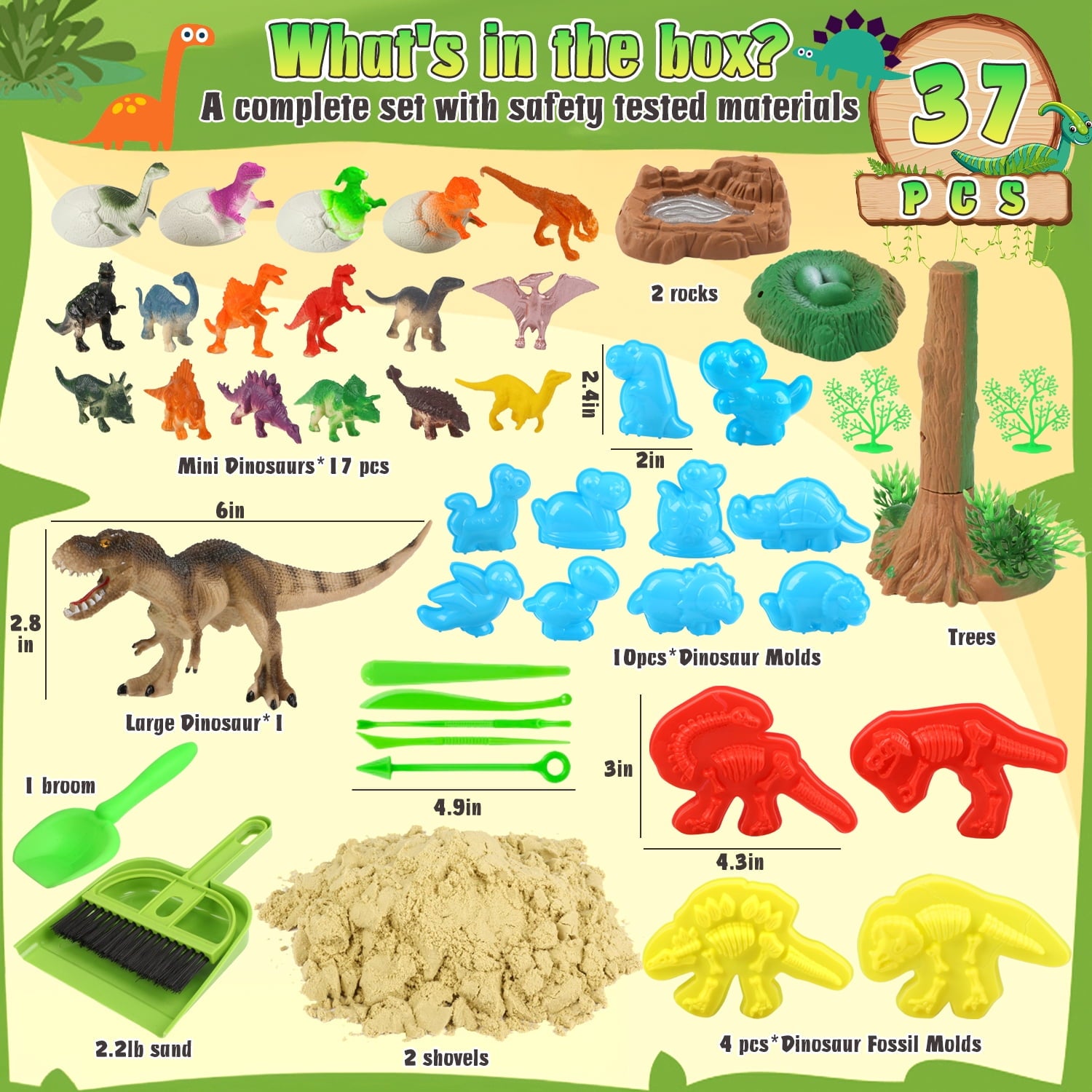 Dinosaur Sensory Bin