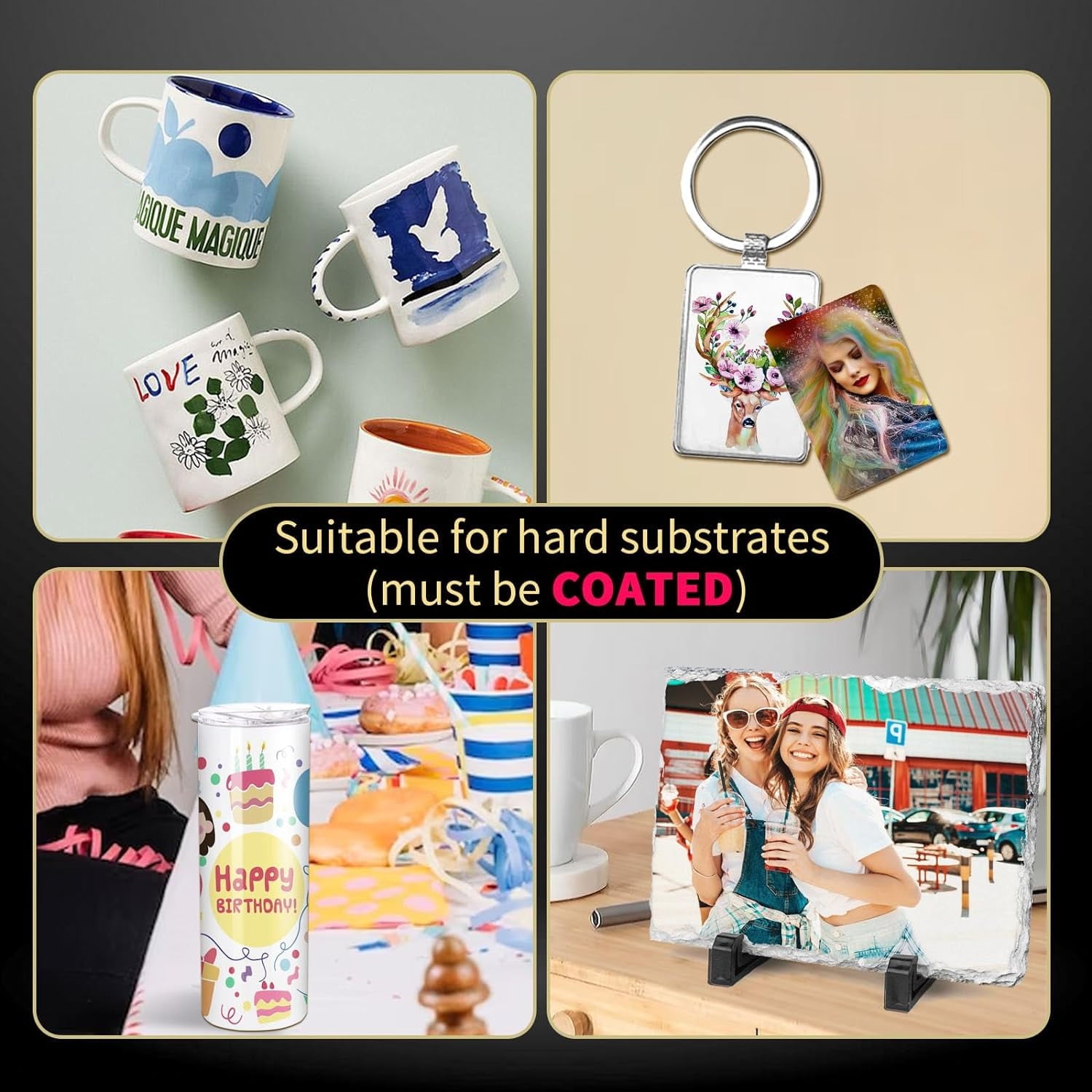 A-SUB Sublimation Paper 8.5x11 Inch 110 Sheets for Any Inkjet Printer