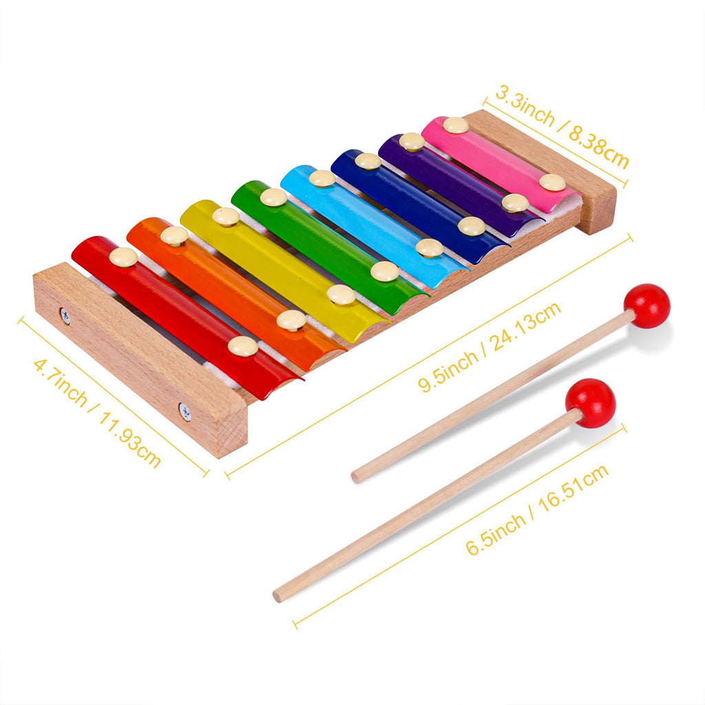 Xylophone for Toddlers 1-3 Kids Musical Instruments for Toddlers 1-3 B