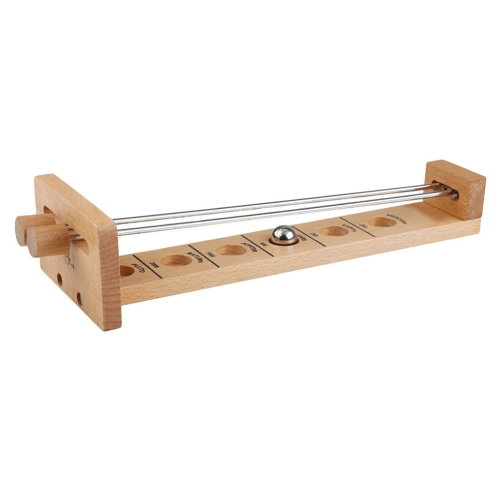 Weloille Wooden Marble Run Set 1 Piece, Children's Educational Buildin
