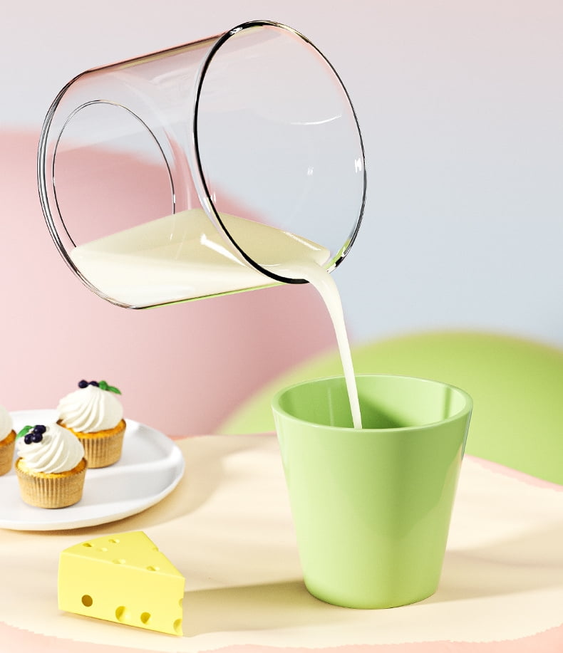 Efficient Yogurt Separator With Filter, Stylish Green Yogurt Making Ki