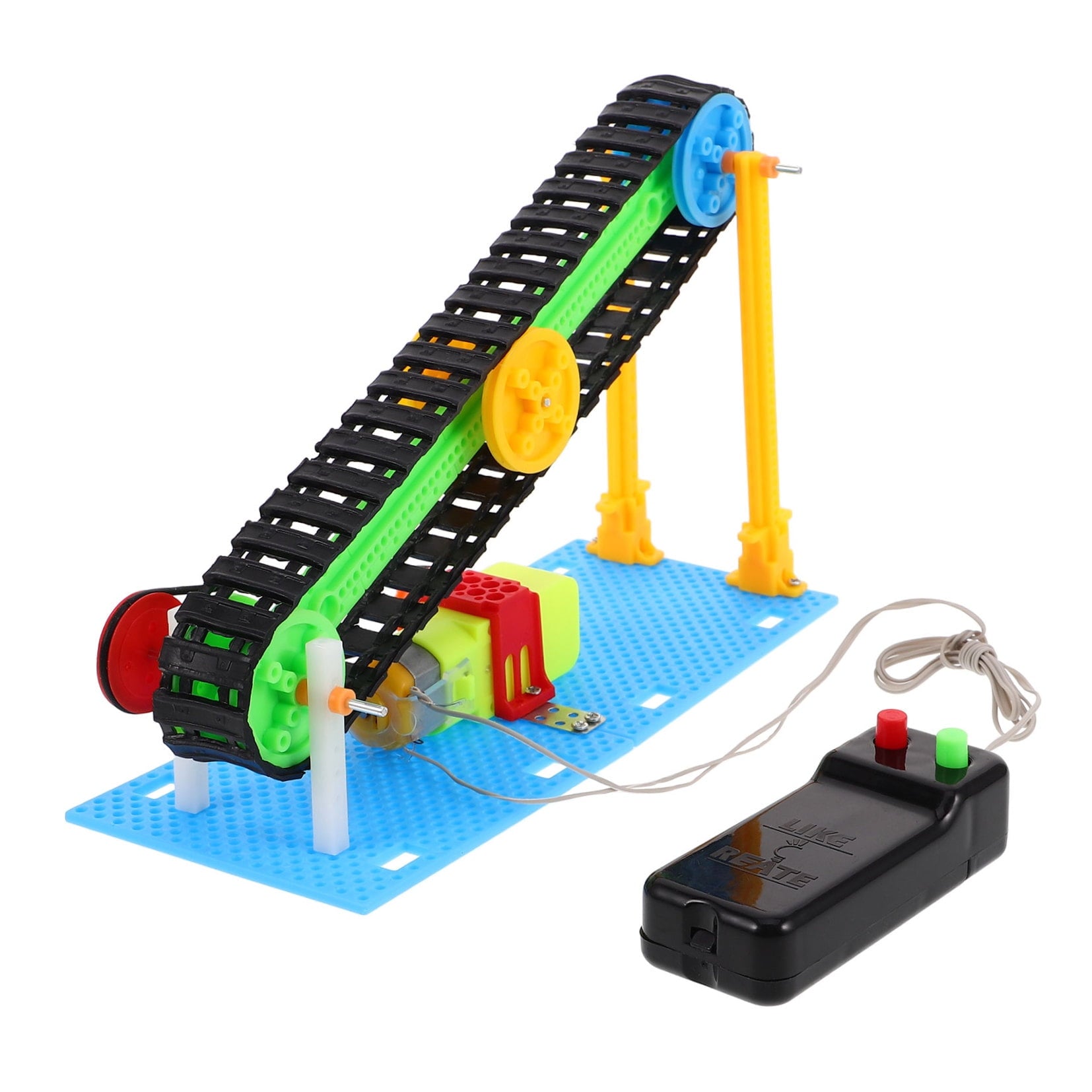 Amosfun Excavator Belt Set for Science Projects, Multi Plastic Quick T