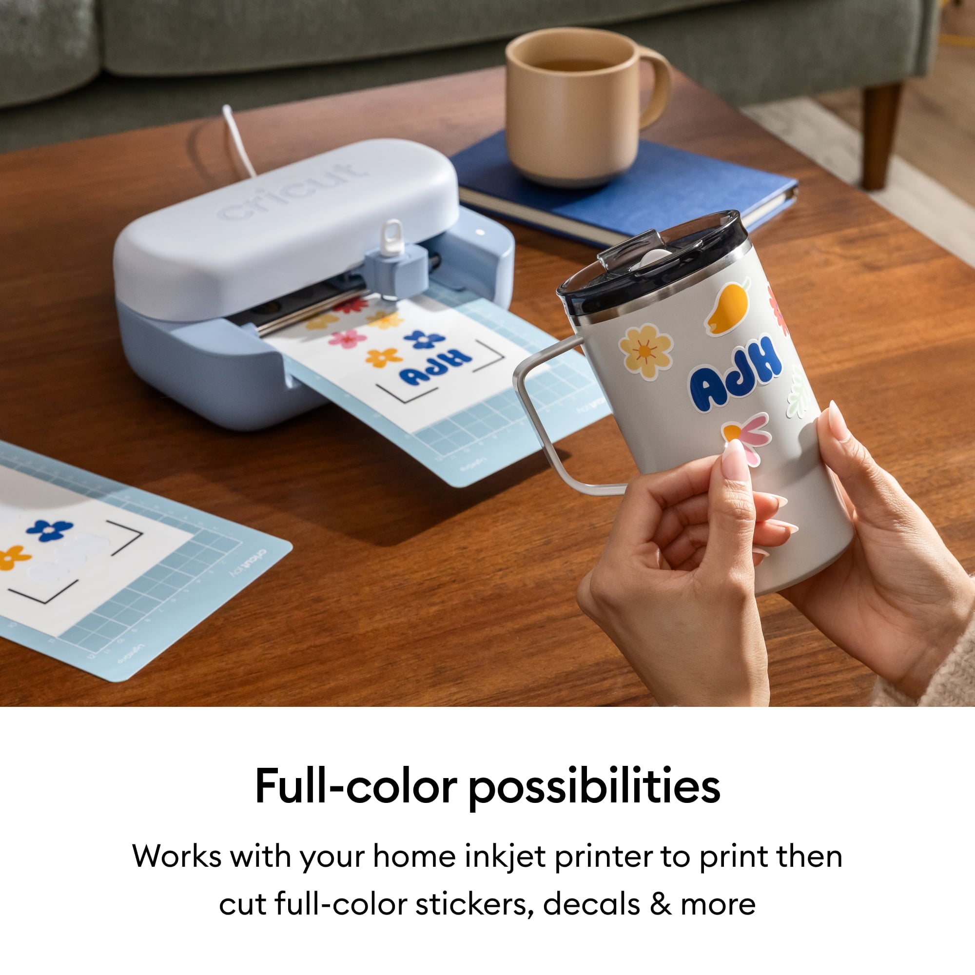 Cricut Joy™ 2 + Smart Die-cutting Machine Essential Bundle, Blue