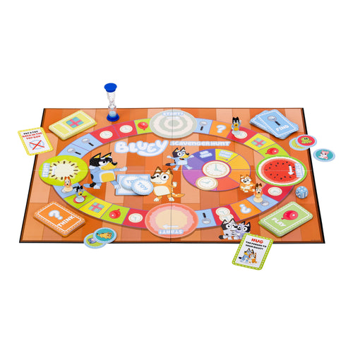 Bluey Scavenger Hunt Game, A Fun Board Game Full of Fun Activities, Ag