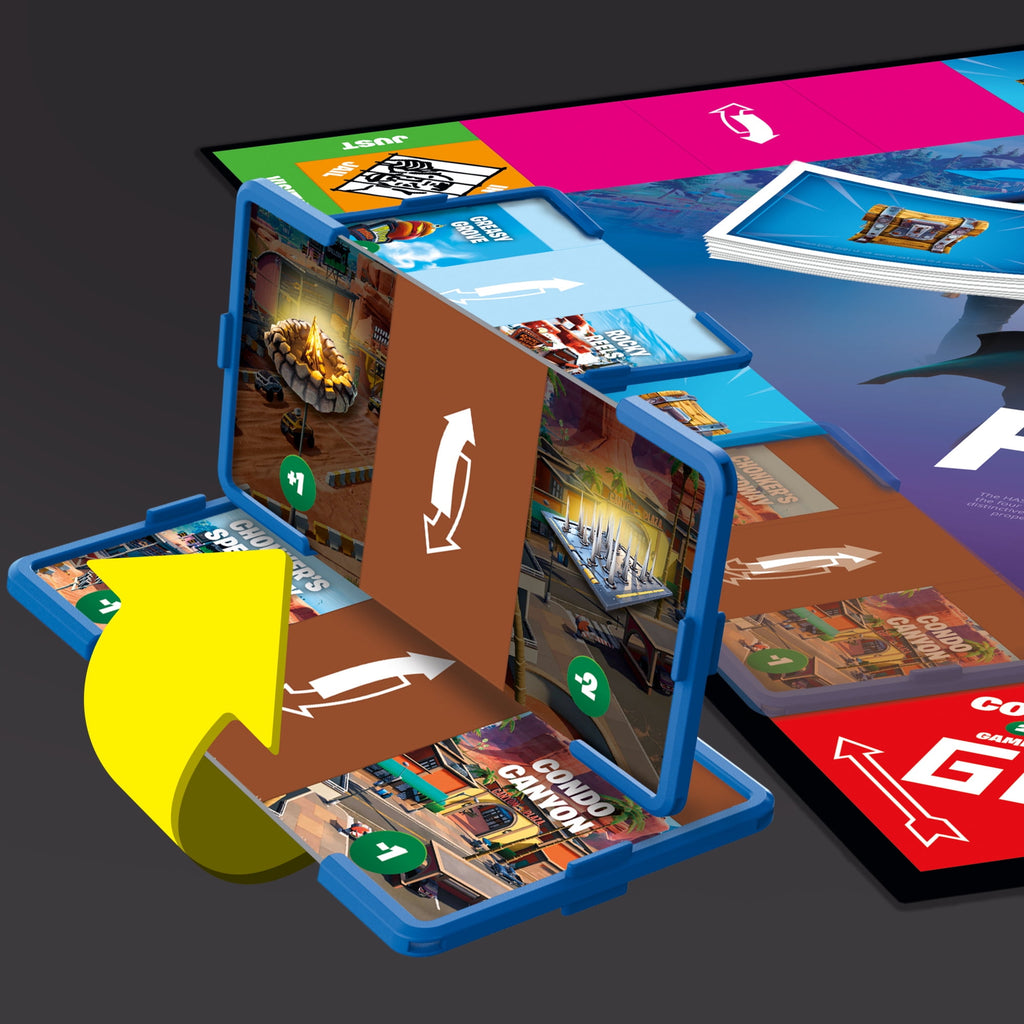 Monopoly Flip Edition: Fortnite Board Game, Monopoly Game Inspired by