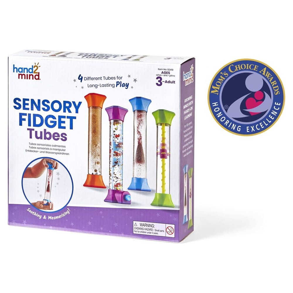 Sensory Fidget Tubes (Set of 4)