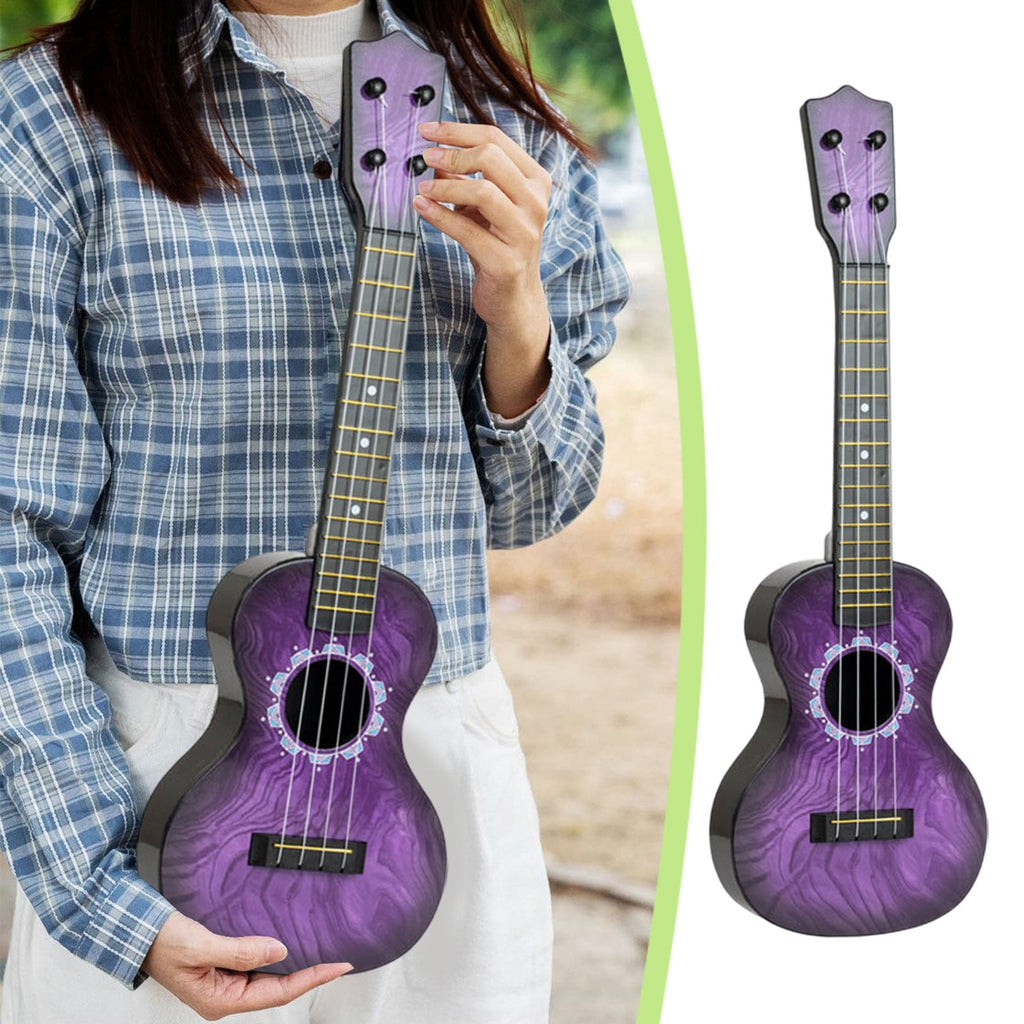 K-694 Purple Boy Girl Purple Children Guitar Ukulele Simulation Playab