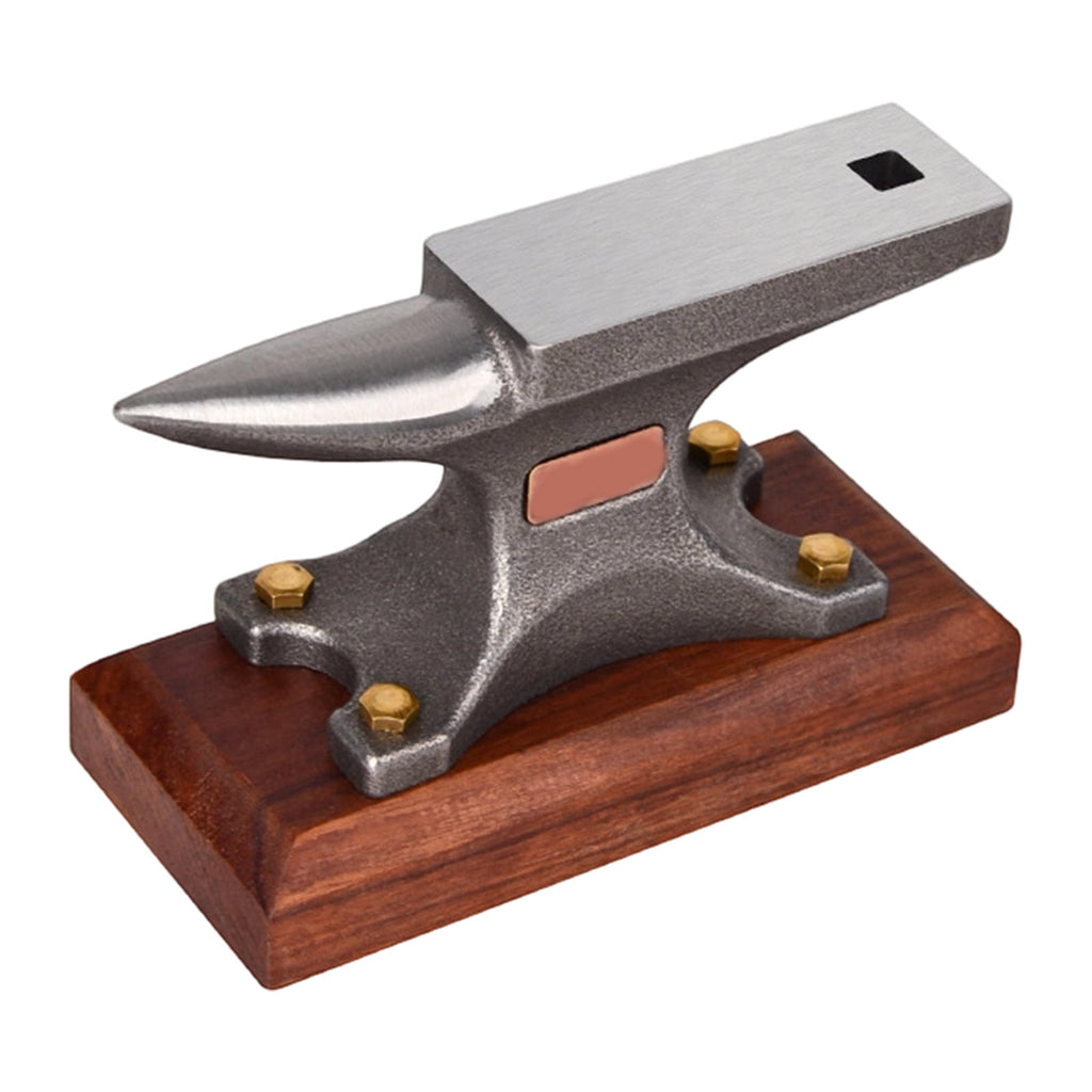 Carbon Steel Anvil Tool with Stable Base for Silversmithing, Blacksmit
