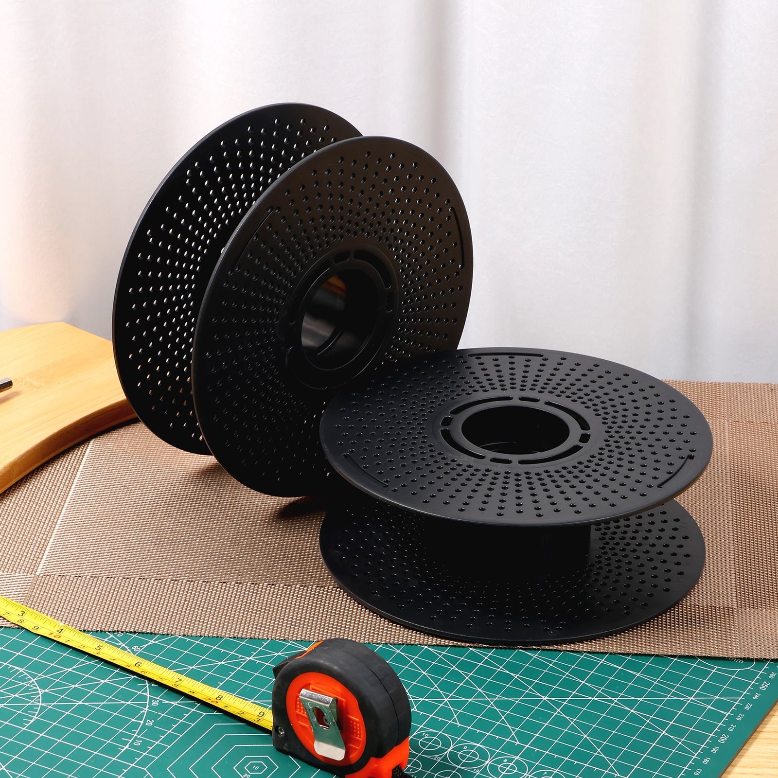 TMWEFUSC PLA 3D Printer Filaments with 2 Pieces for Bambu Lab P1S P1P