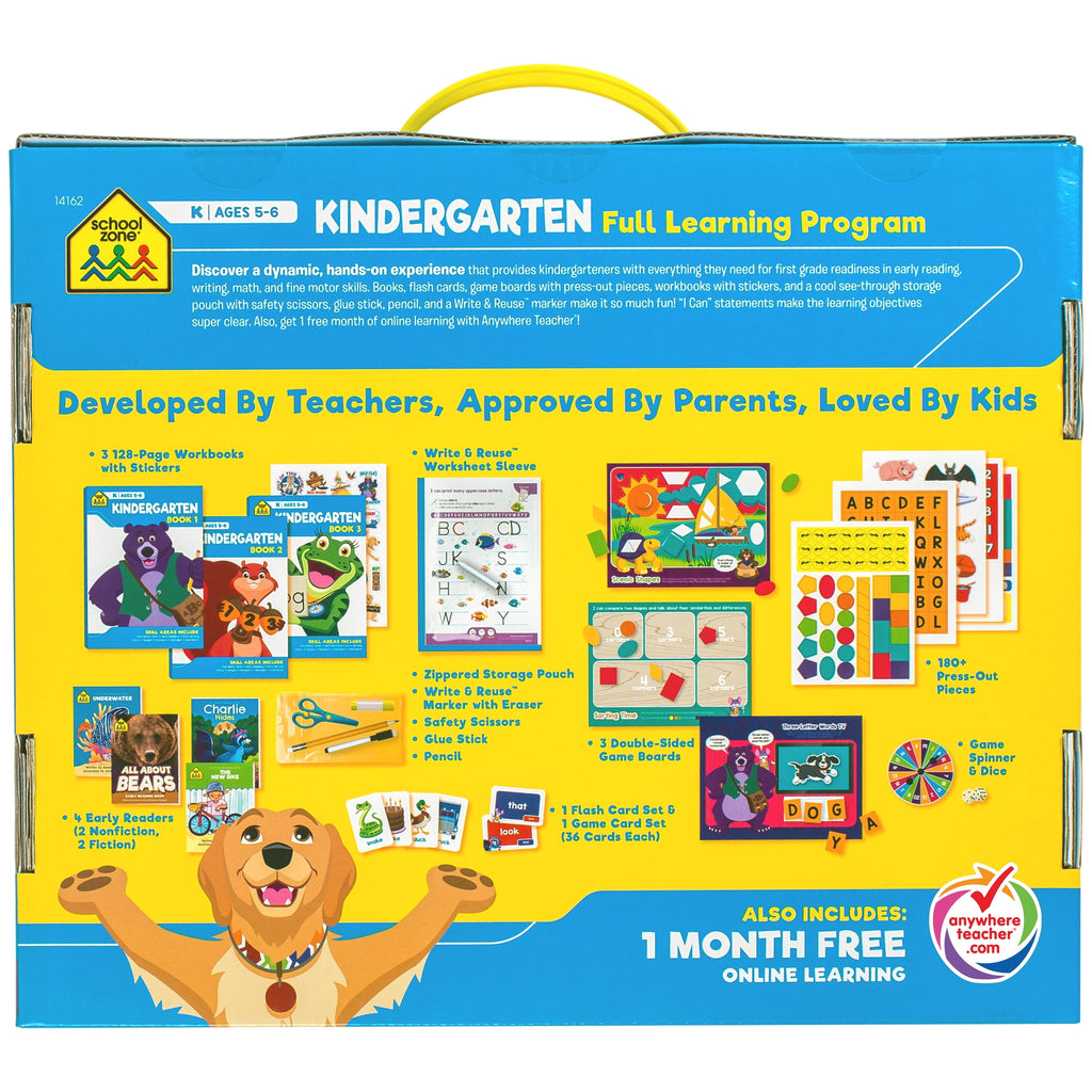 School Zone Kindergarten Full Learning Program