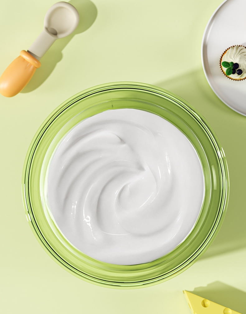 Efficient Yogurt Separator With Filter, Stylish Green Yogurt Making Ki