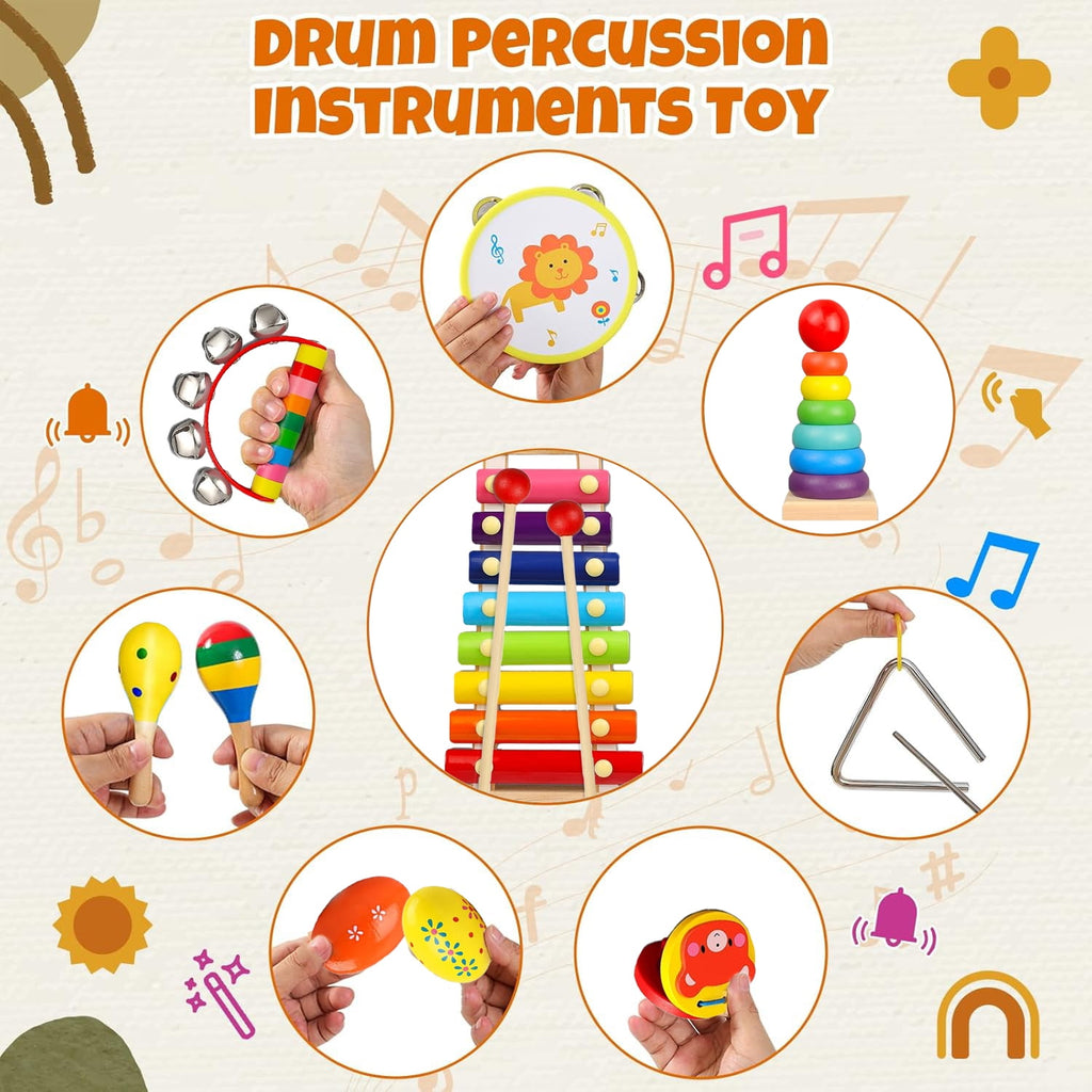 LINXUXIE Musical Instrument for Toddlers, Musical Toys for Kids, Educa