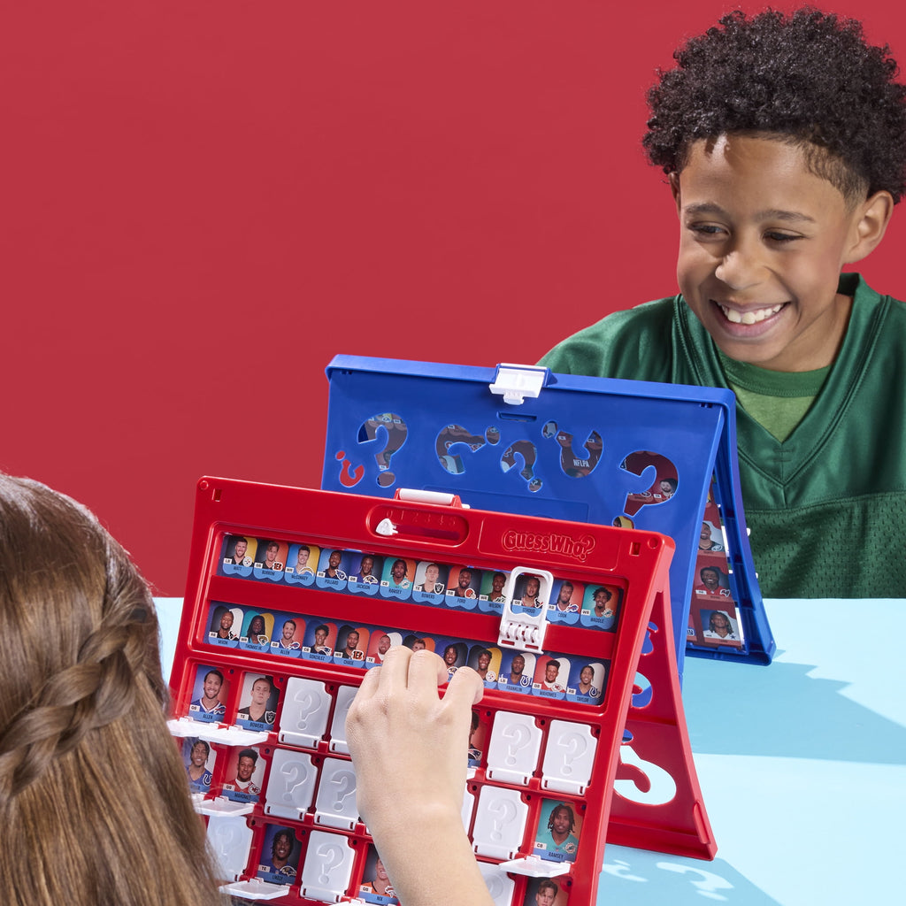Guess Who? NFL Edition Board Game, Officially Licensed, Birthday Gifts