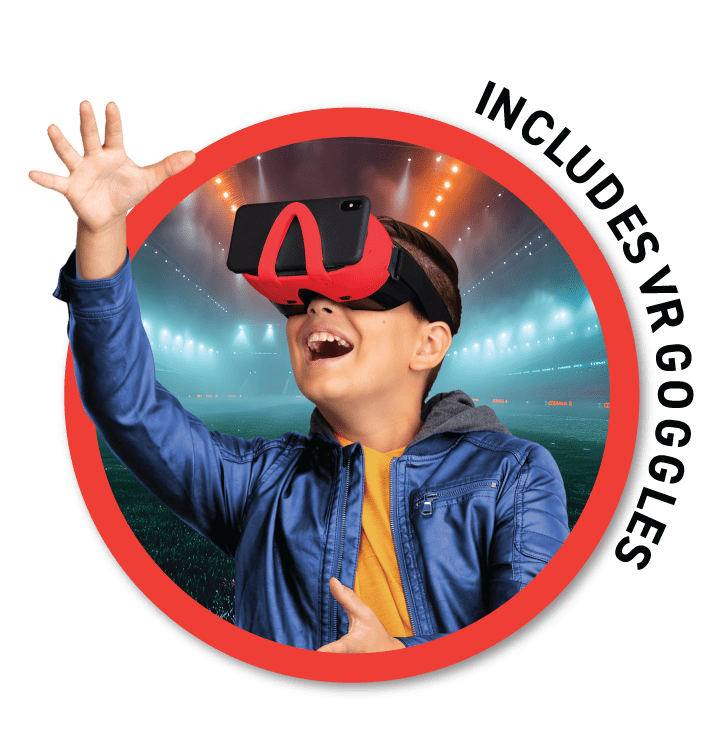 Virtual Reality ESPN! with DK Book by Abacus Brands | VR Goggles Inclu