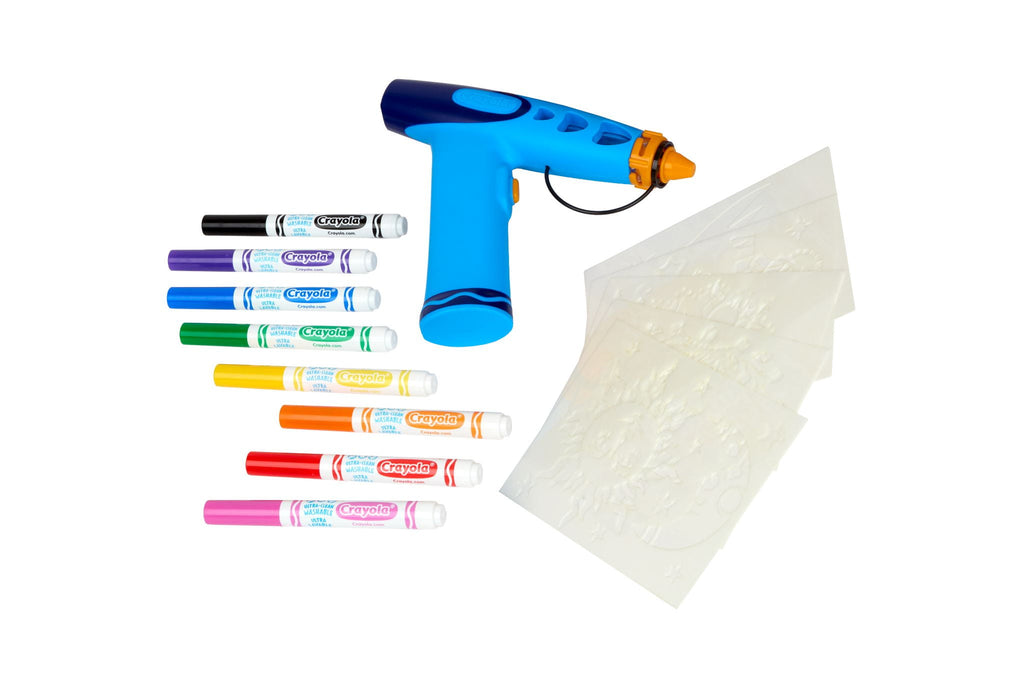 Crayola Marker Airbrush Spray Art Kit, DIY Arts and Crafts Kit, Screen