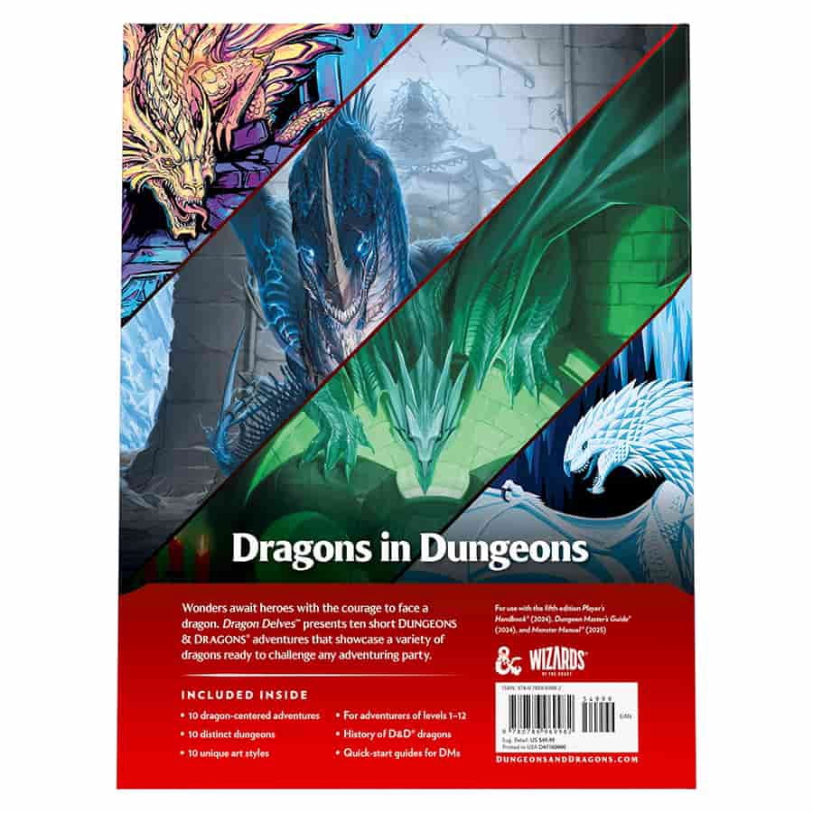 Dungeons and Dragons Dragon Delves Adventure Anthology (Standard Art H