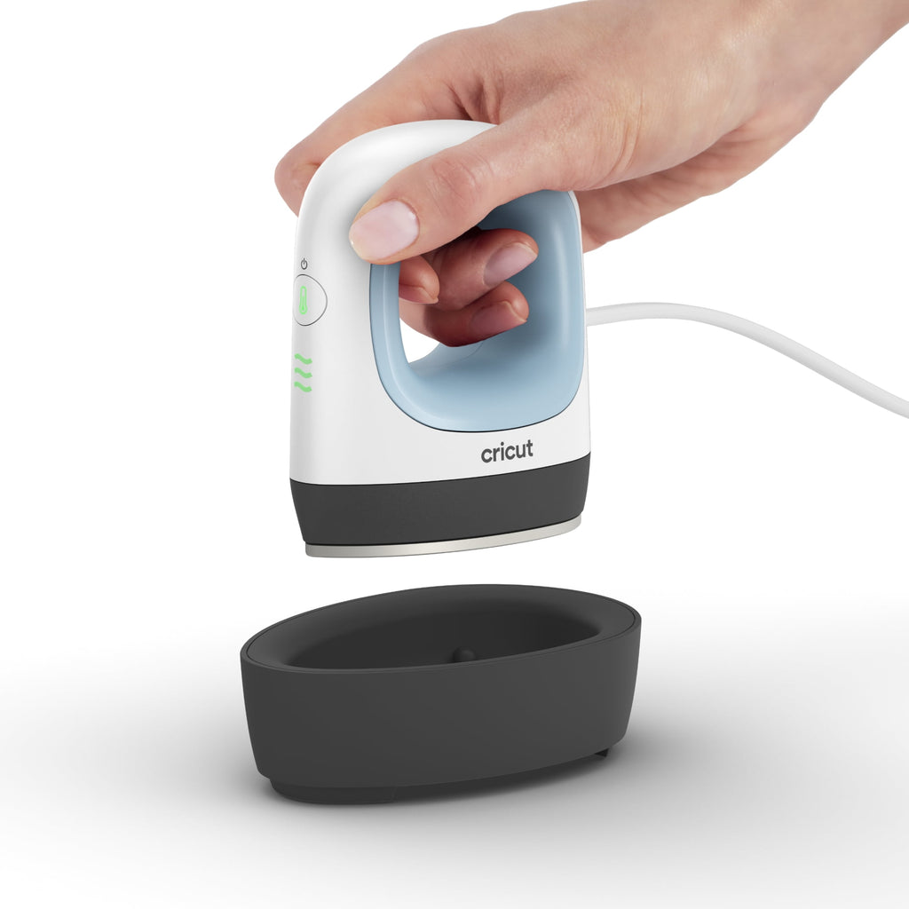 Cricut EasyPress Mini™, Zen Blue - Compact Handheld Heat Press Machi