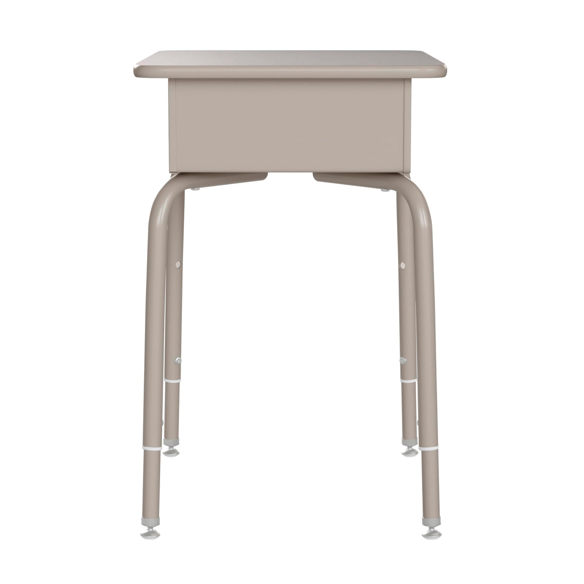 EMMA + OLIVER Adjustable Student Desk with Book Box