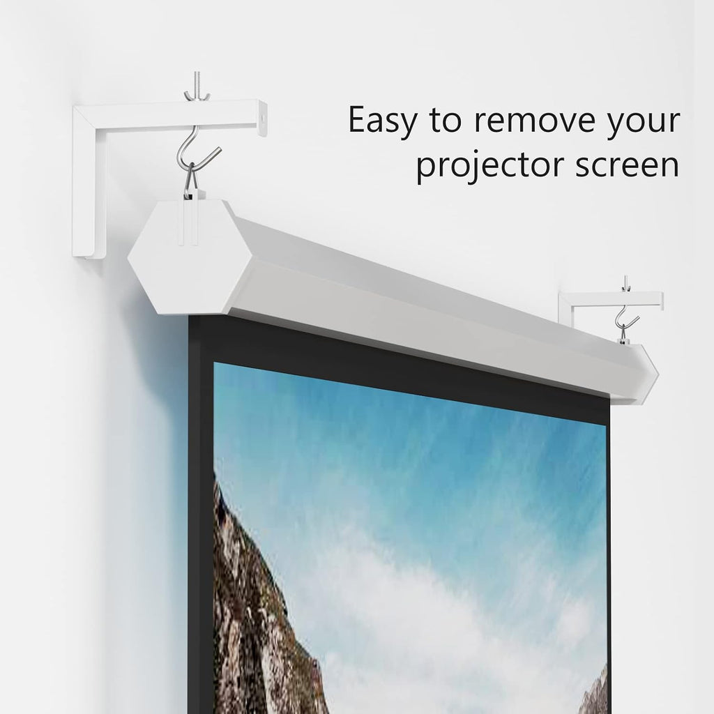 WALI Universal Projector Screen Ceiling Mount, Holds up to 66 lbs