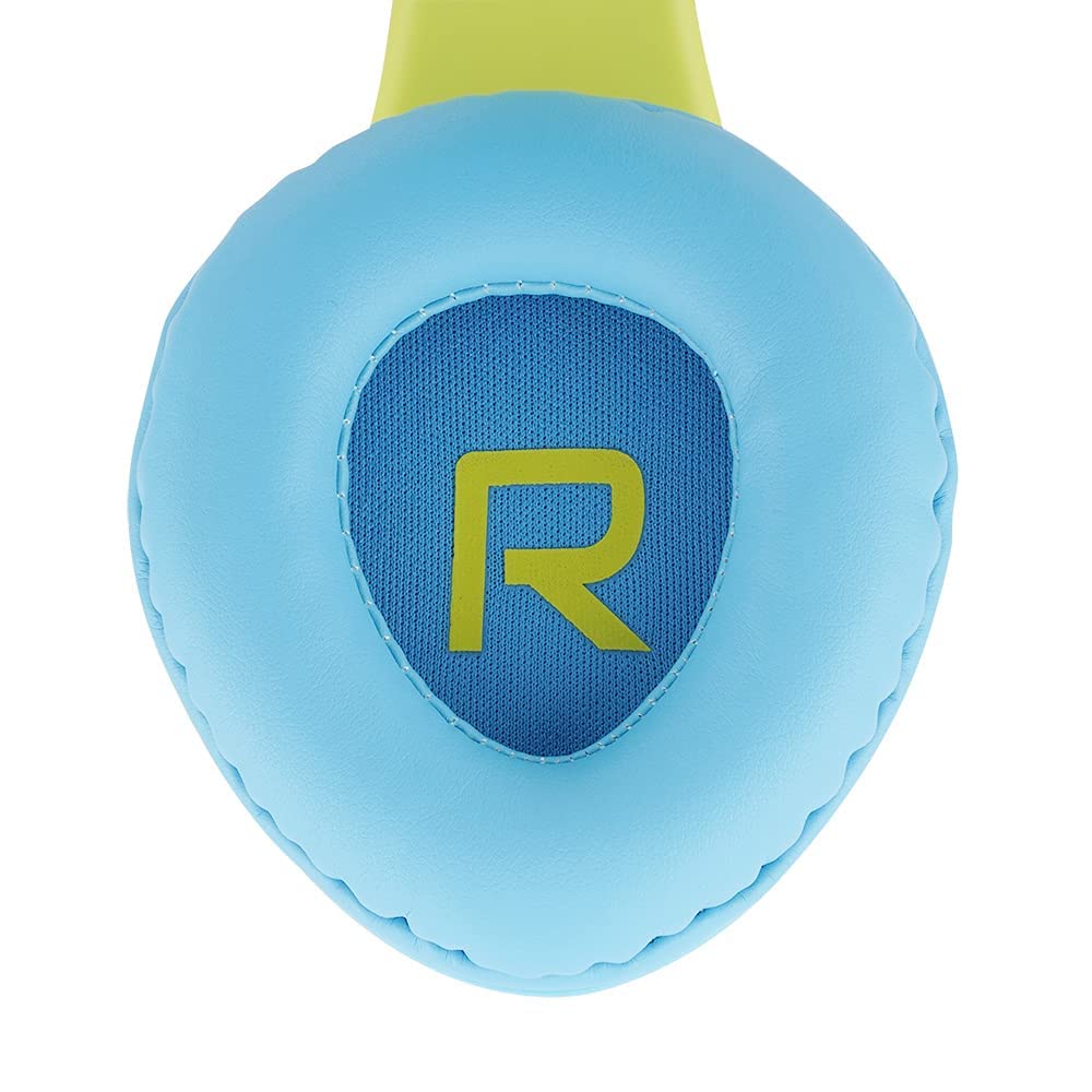PowerLocus Kids Headphones Over-Ear, Bluetooth Wireless Headphones for Kids,with Microphone, Safe 85DB Volume Limited, Foldable with Carry Case, Audio Cable, Micro SD mode for Online Classes,PC,Phones