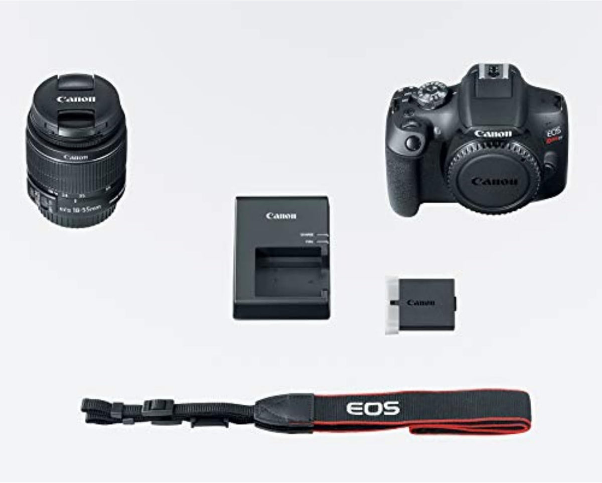 Canon EOS Rebel T7 DSLR Camera EF-S 18-55mm f/3.5-5.6 is II Lens Kit