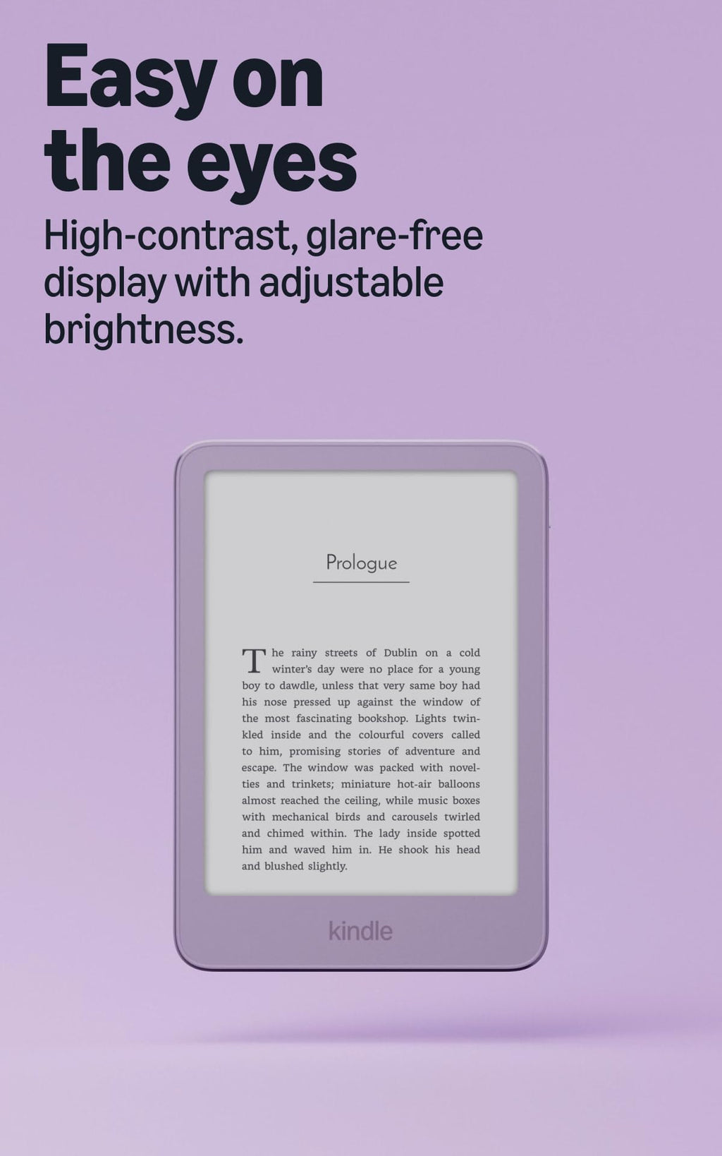 Amazon Kindle 32GB (all-new), Thinner, new aluminum design, 6" display, Without Lockscreen Ads, Alpine Sky Aluminum