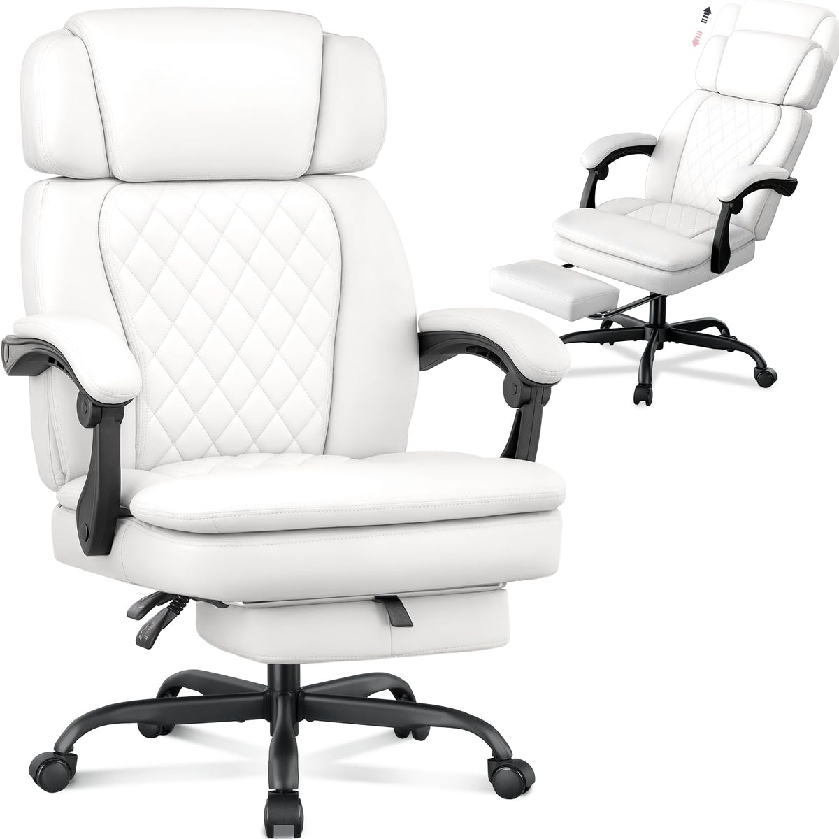 WAILOR 400 lb Adjustable High-Back Study Chair (Multiple Colors)