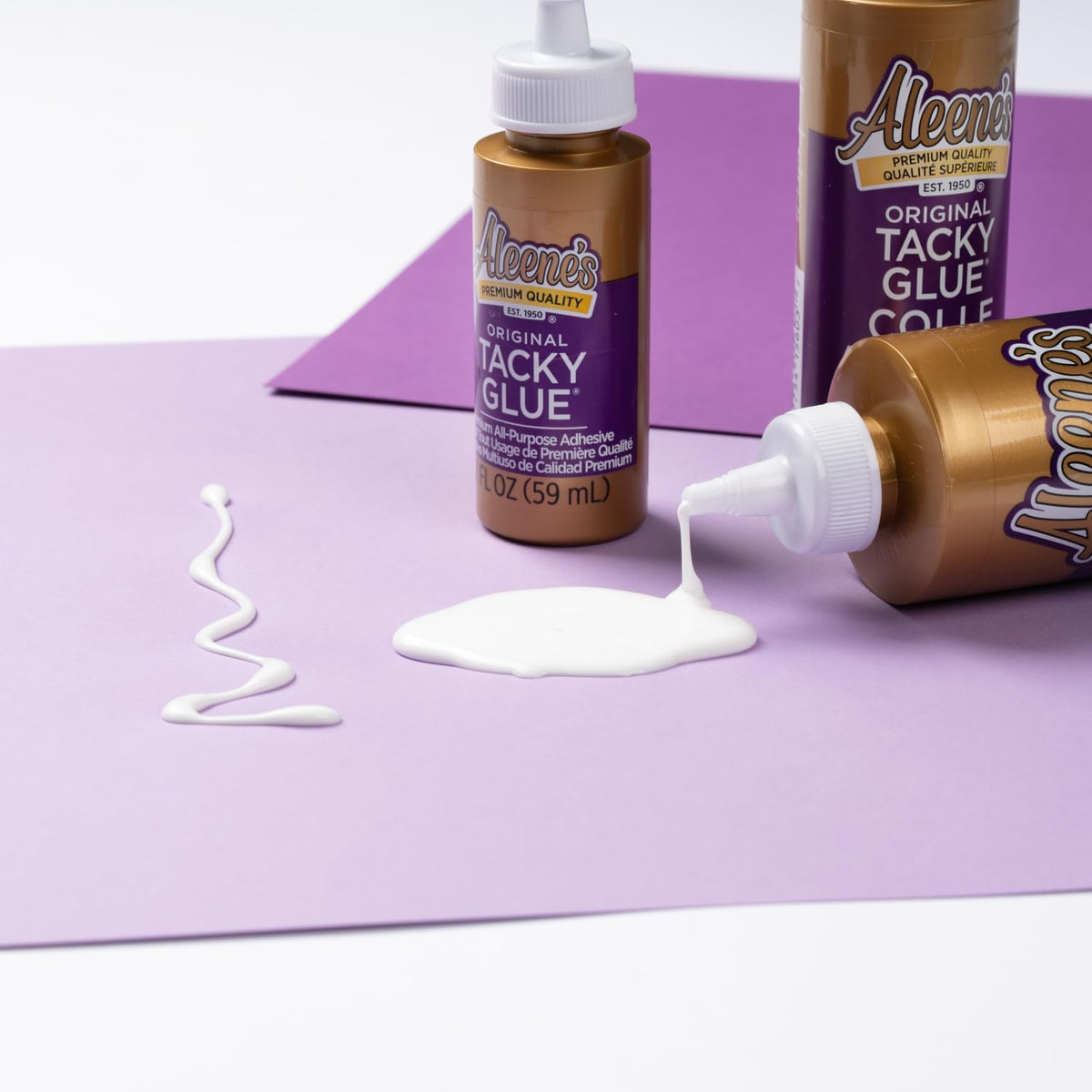 Aleene's: Original Tacky Glue, 4 fl oz – Always Ready Inverted Bottle