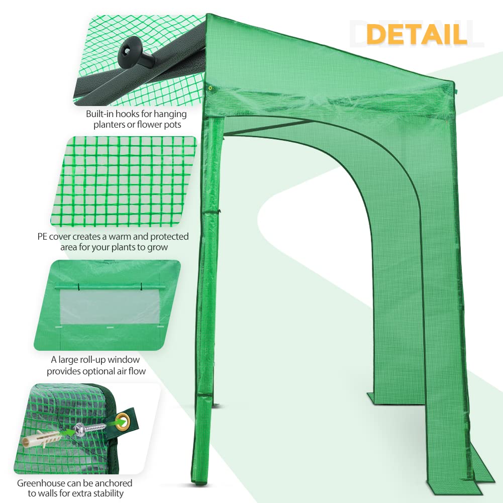 EAGLE PEAK Pop-Up Walk-In Greenhouse (Multiple Sizes)