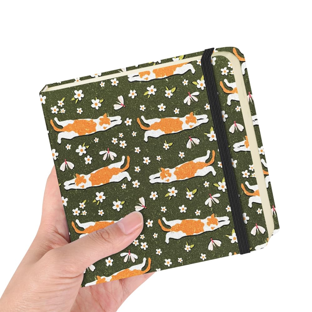 E-WEICHEN Hardcover Art Sketchbook – 100 Pages, 80 GSM Acid-Free Paper | PU Leather & Cloth Cover Options