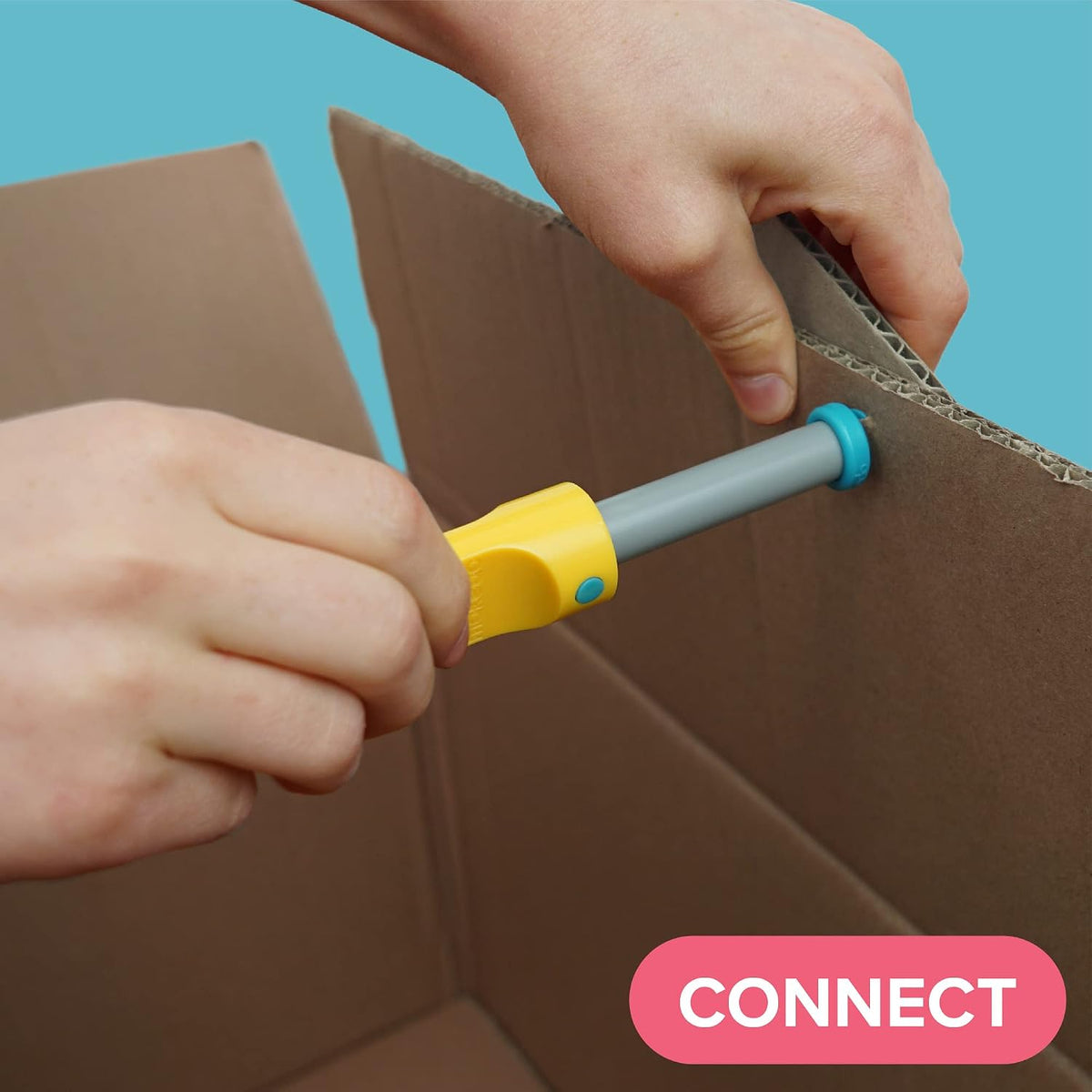 Makedo Scru-Driver Cardboard Construction Tool (Ages 4+)