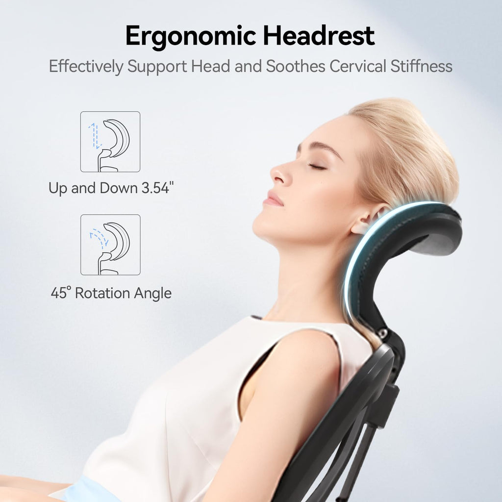 SIHOO M18 Ergonomic Office Chair, Mesh Back Desk Chair with Headrest