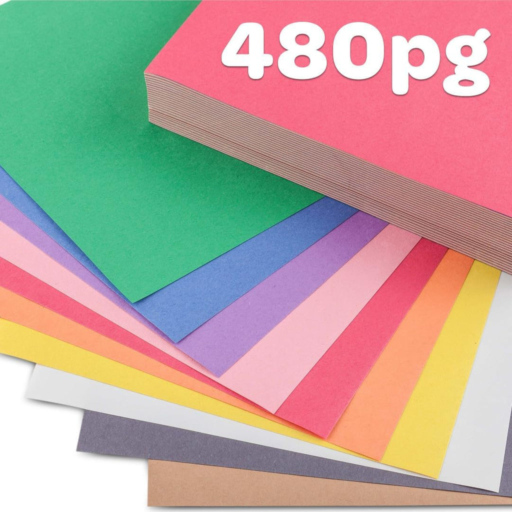 Crayola Construction Paper Bulk Pack 480ct, School Art & Craft Supplies