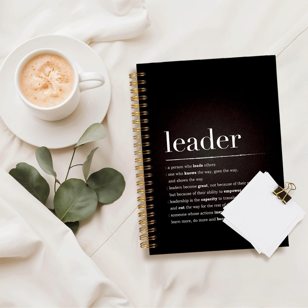 Funny Black Cat Spiral Notebook,Office Notebooks for Work