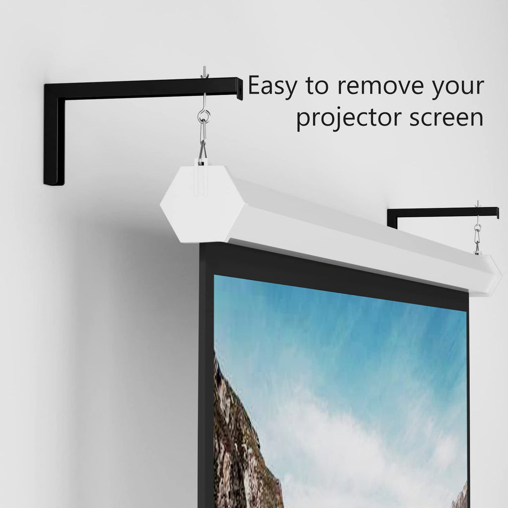 WALI Universal Projector Screen Ceiling Mount, Holds up to 66 lbs