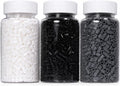 5mm Fuse Beads Refill Kit, 3 Neutral Colors Black White Grey Fuse Beads