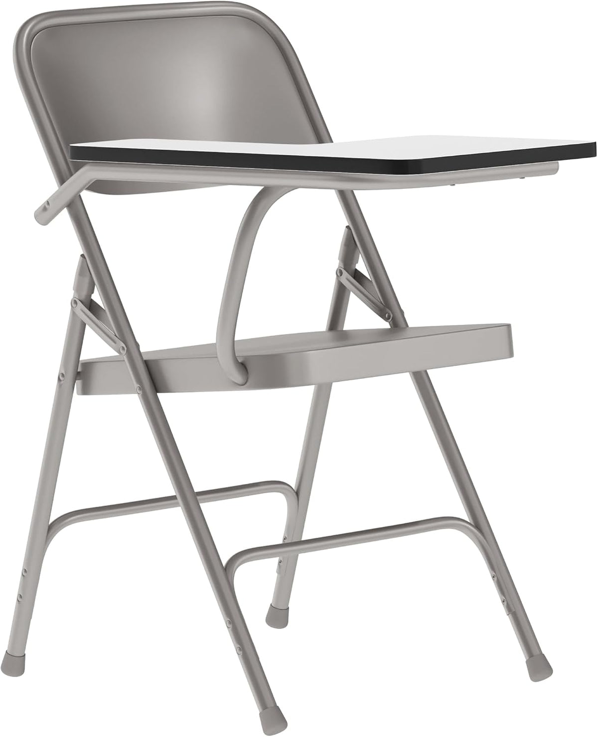 Flash Furniture Ralph Premium Steel Folding Chair with Right Handed Tablet Arm