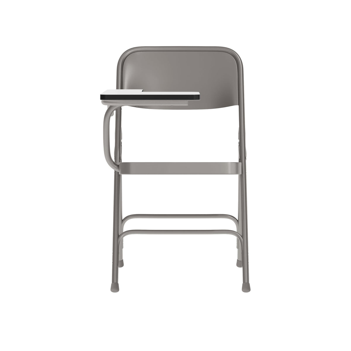 Flash Furniture Ralph Premium Steel Folding Chair with Right Handed Tablet Arm