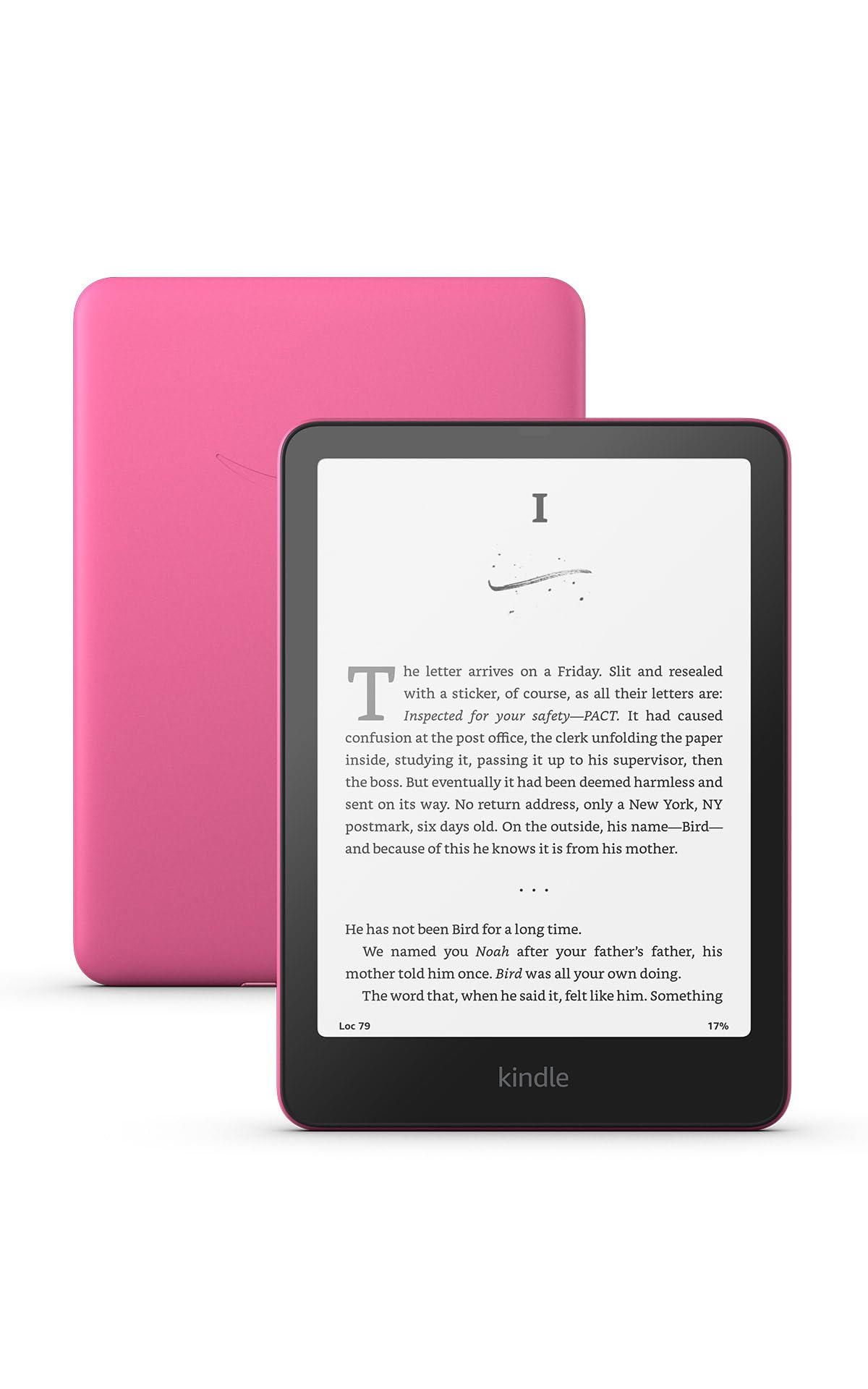 Amazon Kindle Paperwhite 16GB (2024 model) – 7" glare-free display and weeks of battery life – Raspberry