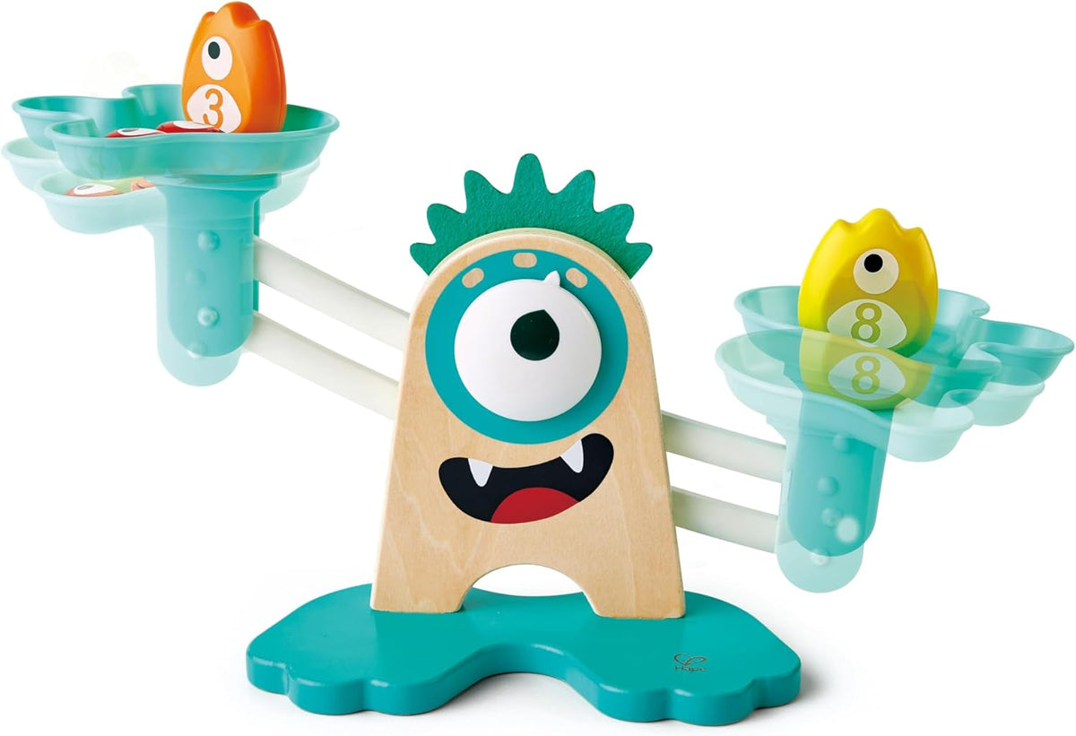 Hape: Monster Math Scale — Balance & Counting Manipulative