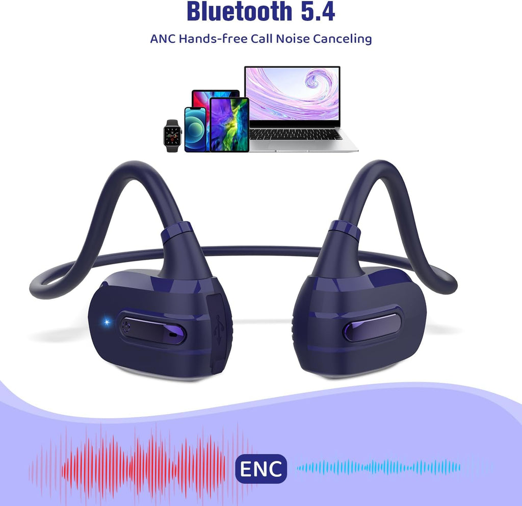 BANIGIPA Kids Headphones, Open Ear Headphones for Teens Child Boys Girls